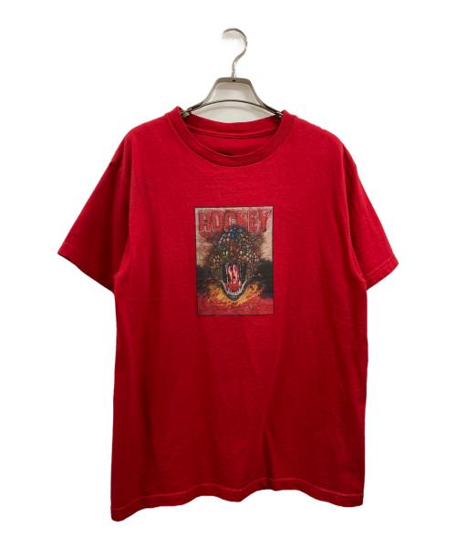 HOCKEY（ホッキー）HOCKEY (ホッキー) WAR ON MICE TEE レッド サイズ:Mの古着・服飾アイテム
