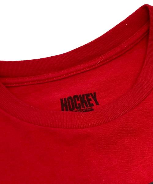 HOCKEY（ホッキー）HOCKEY (ホッキー) WAR ON MICE TEE レッド サイズ:Mの古着・服飾アイテム