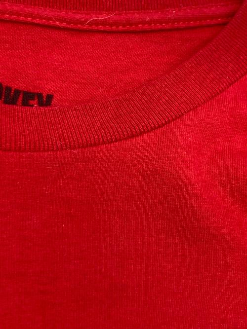 HOCKEY（ホッキー）HOCKEY (ホッキー) WAR ON MICE TEE レッド サイズ:Mの古着・服飾アイテム