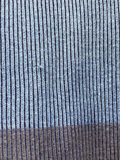 SUPREME（シュプリーム）SUPREME (シュプリーム) 2-Tone Ribbed Zip Up Sweater ブルー サイズ:Sの古着・服飾アイテム