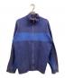 SUPREME（シュプリーム）の古着「2-Tone Ribbed Zip Up Sweater」｜ブルー