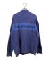 SUPREME (シュプリーム) 2-Tone Ribbed Zip Up Sweater ブルー サイズ:S：10000円