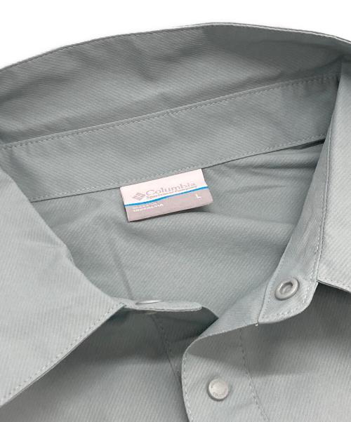 Columbia（コロンビア）Columbia (コロンビア) グレイシャルビスタロングスリーブシャツ ブルー サイズ:L 未使用品の古着・服飾アイテム