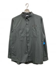 Columbia（コロンビア）の古着「グレイシャルビスタロングスリーブシャツ」｜グレー