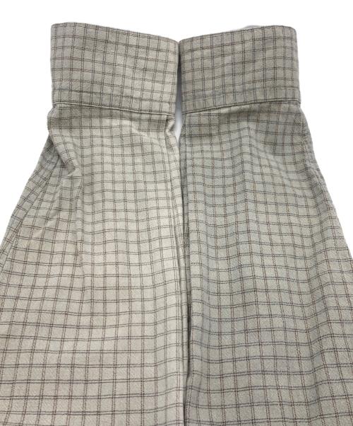 nestrobe confect（ネストローブ コンフェクト）nestrobe confect (ネストローブ コンフェクト) バンドカラーシャツ グレー サイズ:3の古着・服飾アイテム