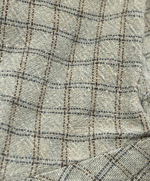 nestrobe confect（ネストローブ コンフェクト）nestrobe confect (ネストローブ コンフェクト) バンドカラーシャツ グレー サイズ:3の古着・服飾アイテム