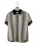 Jean Paul GAULTIERジャンポールゴルチェ）の古着「半袖シャツ」｜ブラック×ホワイト