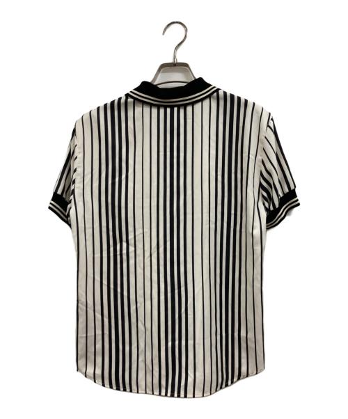 Jean Paul GAULTIER（ジャンポールゴルチェ）Jean Paul GAULTIER (ジャンポールゴルチェ) 半袖シャツ ブラック×ホワイト サイズ:40の古着・服飾アイテム