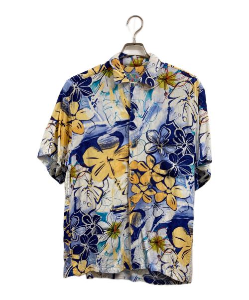 JAMSWORLD（ジャムズワールド）JAMSWORLD (ジャムズワールド) アロハシャツ ブルー サイズ:Sの古着・服飾アイテム