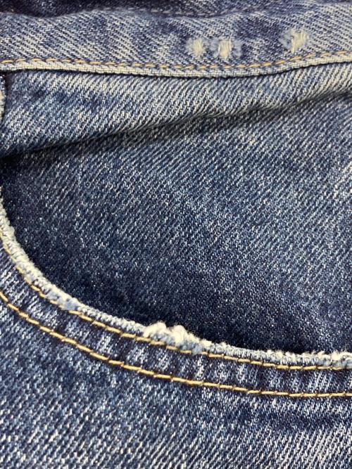 Gemini（ゲミニー）Gemini (ゲミニー) ストレートDENIMパンツ インディゴ サイズ:FREEの古着・服飾アイテム