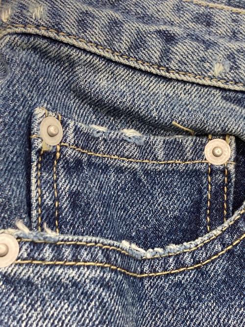 Gemini（ゲミニー）Gemini (ゲミニー) ストレートDENIMパンツ インディゴ サイズ:FREEの古着・服飾アイテム