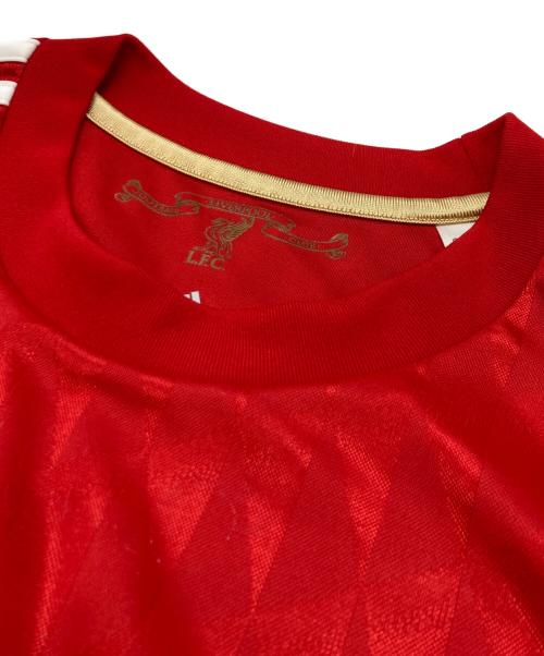 adidas（アディダス）adidas (アディダス) ゲームシャツ レッド サイズ:XLの古着・服飾アイテム