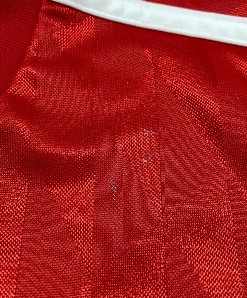 adidas（アディダス）adidas (アディダス) ゲームシャツ レッド サイズ:XLの古着・服飾アイテム