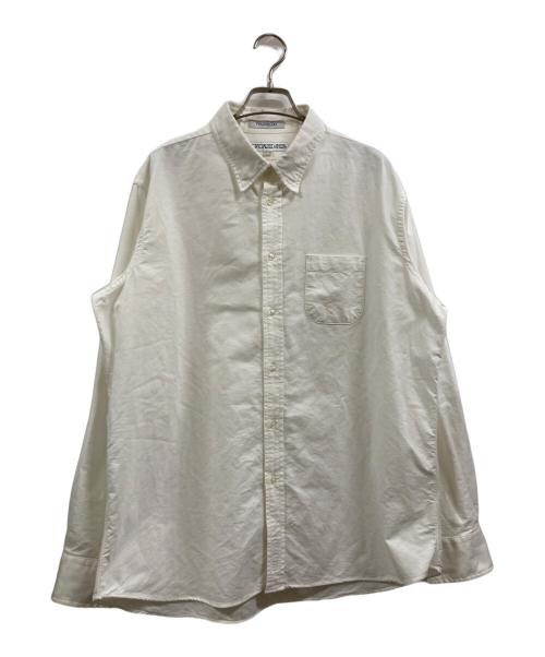 INDIVIDUALIZED SHIRTS（インディビジュアライズドシャツ）INDIVIDUALIZED SHIRTS (インディビジュアライズドシャツ) 24HOURS/7DAYS A WEEK SHIRTS ホワイト サイズ:17-34の古着・服飾アイテム