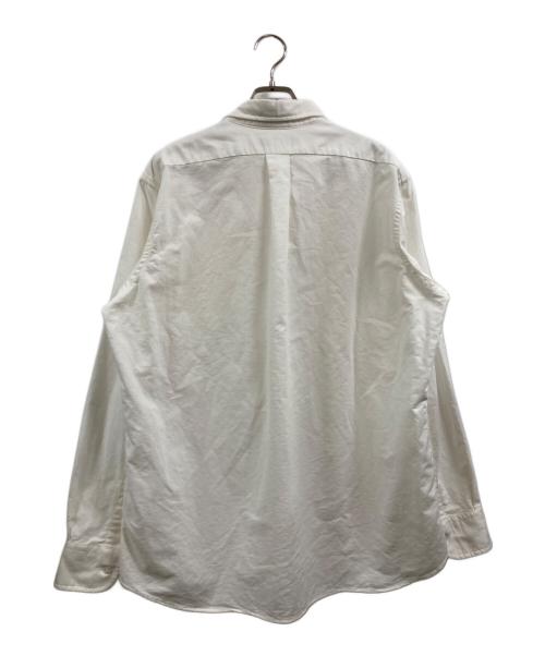 INDIVIDUALIZED SHIRTS（インディビジュアライズドシャツ）INDIVIDUALIZED SHIRTS (インディビジュアライズドシャツ) 24HOURS/7DAYS A WEEK SHIRTS ホワイト サイズ:17-34の古着・服飾アイテム
