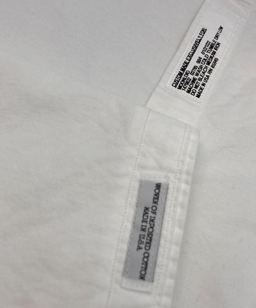 INDIVIDUALIZED SHIRTS（インディビジュアライズドシャツ）INDIVIDUALIZED SHIRTS (インディビジュアライズドシャツ) 24HOURS/7DAYS A WEEK SHIRTS ホワイト サイズ:17-34の古着・服飾アイテム