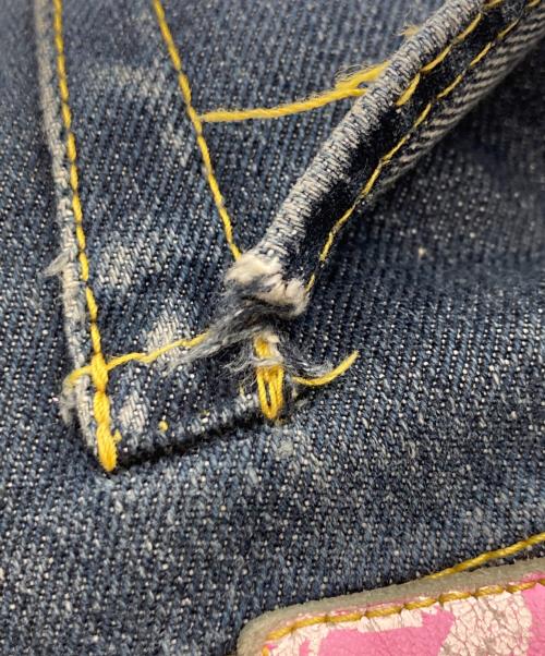 EVISU（エヴィス）EVISU (エヴィス) DONNAデニムパンツ ブルー サイズ:78.5cm (W31)の古着・服飾アイテム