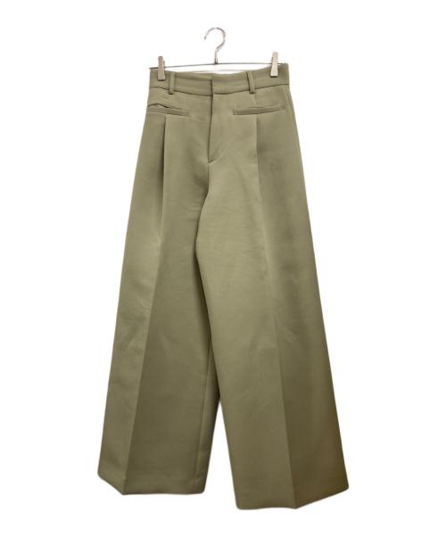COLUMN（コラム）COLUMN (コラム) ワイドパンツ＜PERMANENT＞ オリーブ サイズ:36の古着・服飾アイテム