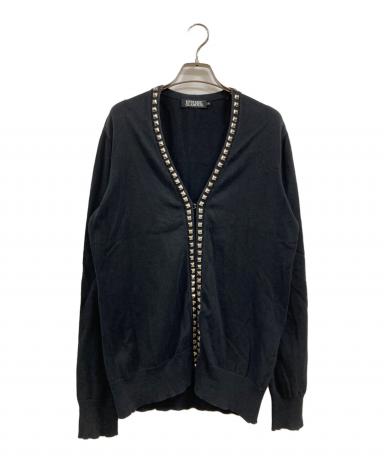 完売★ZIPPER & STUDS カーディガン M黒 ヒステリックグラマー 中古・古着通販】Hysteric Glamour (ヒステリックグラマー) スタッズ