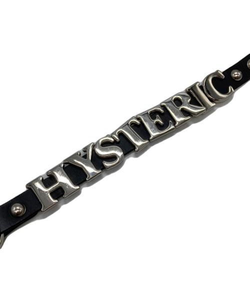 Hysteric Glamour（ヒステリックグラマー）Hysteric Glamour (ヒステリックグラマー) ロゴミックススリムベルト ブラックの古着・服飾アイテム