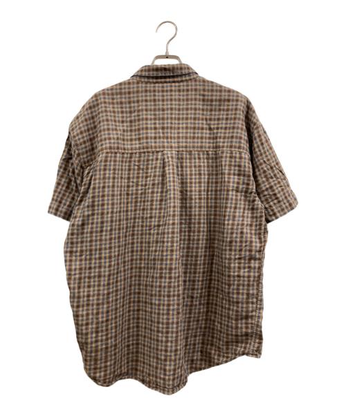 POLAR SKATE CO.（ポーラースケートカンパニー）POLAR SKATE CO. (ポーラースケートカンパニー) MITCHELL POPLIN SHIRT ベージュ サイズ:Mの古着・服飾アイテム