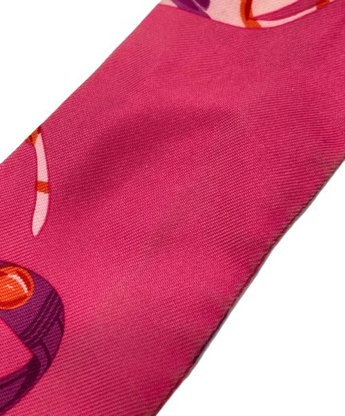 HERMES（エルメス）HERMES (エルメス) A TOUT EN CARRE ピンクの古着・服飾アイテム