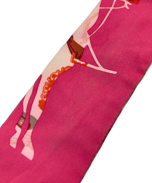 HERMES（エルメス）HERMES (エルメス) A TOUT EN CARRE ピンクの古着・服飾アイテム