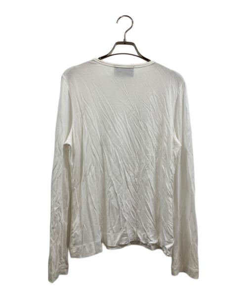 Simone Rocha（シモーネ ロシャ）Simone Rocha (シモーネ ロシャ) リボンテールロングスリーブ Tシャツ ホワイト サイズ:Ｓの古着・服飾アイテム