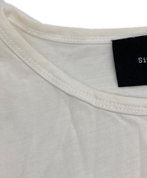Simone Rocha（シモーネ ロシャ）Simone Rocha (シモーネ ロシャ) リボンテールロングスリーブ Tシャツ ホワイト サイズ:Ｓの古着・服飾アイテム