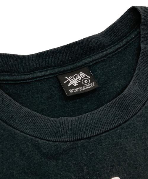 stussy（ステューシー）stussy (ステューシー) スカルプリントTシャツ ブラック サイズ:XLの古着・服飾アイテム