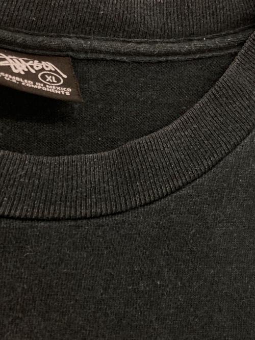 stussy（ステューシー）stussy (ステューシー) スカルプリントTシャツ ブラック サイズ:XLの古着・服飾アイテム