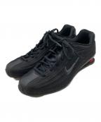 NIKEナイキ）の古着「SHOX Z BLACK/BLACK-UNIVERSITY RED」｜ブラック