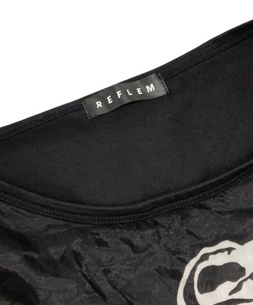 REFLEM（レフレム）REFLEM (レフレム) カットソー ブラック サイズ:FREEの古着・服飾アイテム