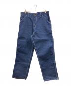 Carhartt WIPカーハート ワーク イン プログレス）の古着「Single Knee Pant」｜インディゴ