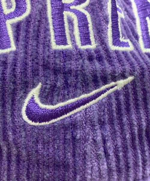 SUPREME（シュプリーム）Supreme (シュプリーム) NIKE (ナイキ) ARC CORDUROY 6-PANEL パープルの古着・服飾アイテム