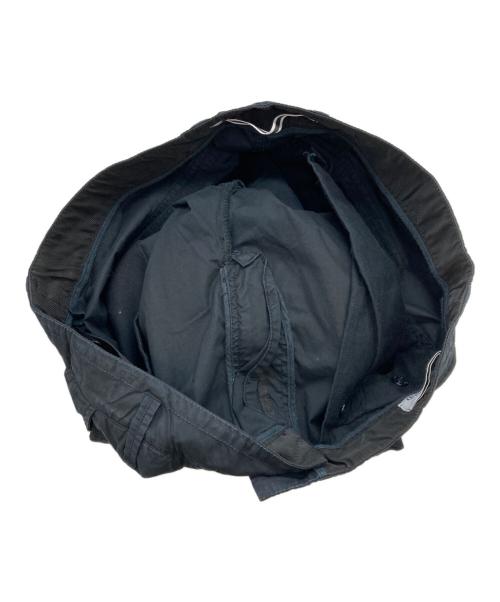 STONE ISLAND（ストーンアイランド）STONE ISLAND (ストーンアイランド) ガーメントダイ テーパード カーゴパンツ ブラック サイズ:W34の古着・服飾アイテム
