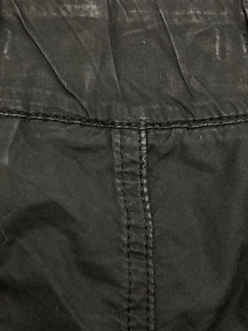 STONE ISLAND（ストーンアイランド）STONE ISLAND (ストーンアイランド) ガーメントダイ テーパード カーゴパンツ ブラック サイズ:W34の古着・服飾アイテム