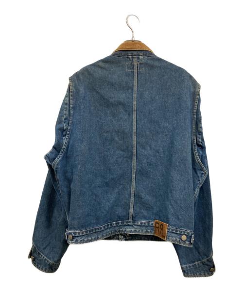 RRL（ダブルアールエル）RRL (ダブルアールエル) デニムジャケット　 USA製 三ツ星 インディゴ サイズ:Lの古着・服飾アイテム