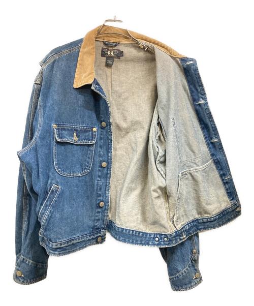 RRL（ダブルアールエル）RRL (ダブルアールエル) デニムジャケット　 USA製 三ツ星 インディゴ サイズ:Lの古着・服飾アイテム