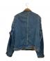 RRL (ダブルアールエル) デニムジャケット　 USA製 三ツ星 インディゴ サイズ:L：27000円