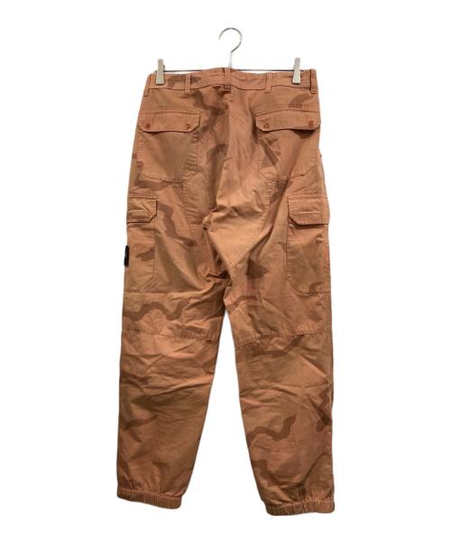 STONE ISLAND（ストーンアイランド）STONE ISLAND (ストーンアイランド) SUPREME (シュプリーム) Camo Cargo Pant ピンク サイズ:W30の古着・服飾アイテム