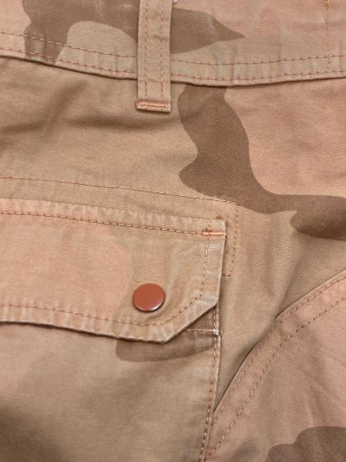 STONE ISLAND（ストーンアイランド）STONE ISLAND (ストーンアイランド) SUPREME (シュプリーム) Camo Cargo Pant ピンク サイズ:W30の古着・服飾アイテム