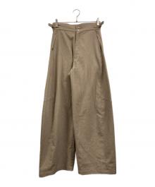 HYKE（ハイク）の古着「P/R GURKHA PANTS」｜ベージュ