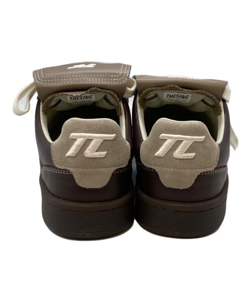 THESING（ティーシン）THESING (ティーシン) ローカットスニーカー ブラウン サイズ:38の古着・服飾アイテム