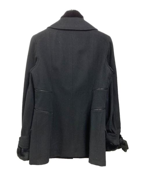 CHANEL（シャネル）CHANEL (シャネル) カシミヤコート ブラック サイズ:42の古着・服飾アイテム