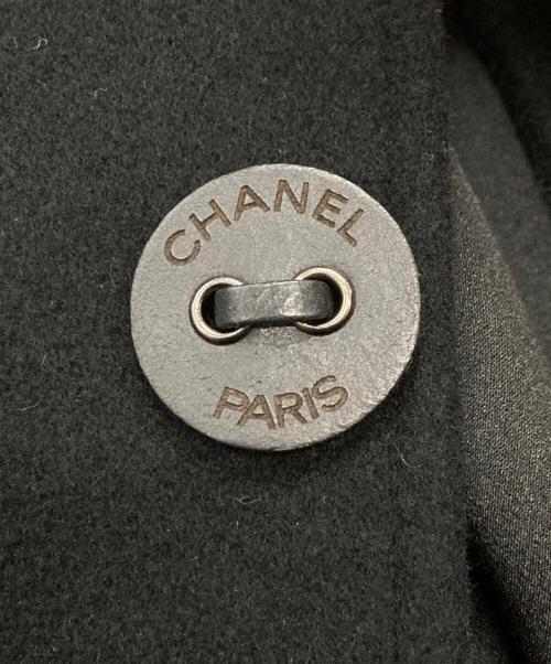 CHANEL（シャネル）CHANEL (シャネル) カシミヤコート ブラック サイズ:42の古着・服飾アイテム