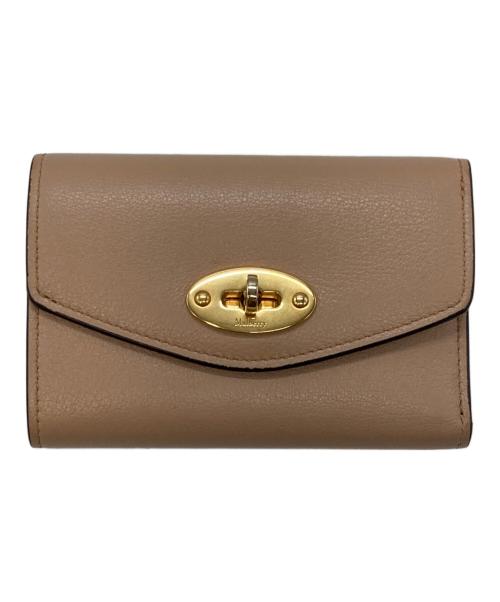MULBERRY（マルベリー）MULBERRY (マルベリー) ダーリーフォールデットマルチカードウォレット ベージュの古着・服飾アイテム