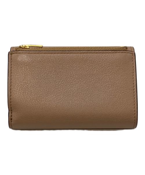 MULBERRY（マルベリー）MULBERRY (マルベリー) ダーリーフォールデットマルチカードウォレット ベージュの古着・服飾アイテム