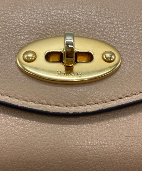 MULBERRY（マルベリー）MULBERRY (マルベリー) ダーリーフォールデットマルチカードウォレット ベージュの古着・服飾アイテム