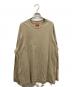 SUPREME（シュプリーム）の古着「INTARSIA SLEEVE LONG-TOP」｜ベージュ